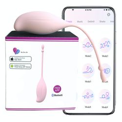 Globally APP Control Vibrating Kegel Balls Sex Toys For Women,G-spot Vagina Vibrating Egg Vibrator