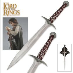 The Lord of the Rings Sting Sword of Frodo Baggins. The Hobbit Movie Bibilo sword