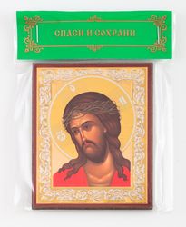 Jesus Wearing The Crown of Thorns icon | Orthodox gift | free shipping from the Orthodox store