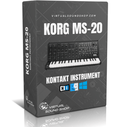 Korg MS-20 Kontakt Library - Virtual Instrument NKI Software