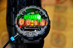 Metro Exodus Original Nixie Tube Watch IN-17 RGB  with timer /Metro 2033 /Metro 2035/Artyom's watch