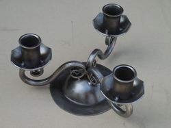 Candle holder for 3 candles, candle stick, candle, candle holder metal, candlestick holder, wedding gift