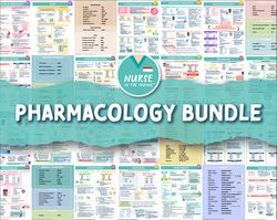 Pharmacology Bundle | 31 pages | Digital Download