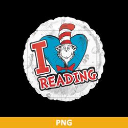 I Love Reading Png, Cat In The Hat Png, Dr Seuss Png File