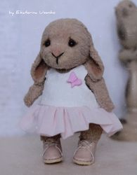 Teddy rabbit 15 cm, free shipping