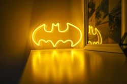 Batman Neon Sign light wall art bedroom