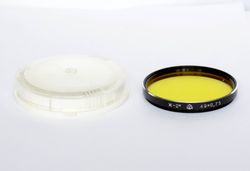Zh-2x 49mm yellow lens filter 49x0.75 49x0,75 USSR LZOS Helios-44-2 box