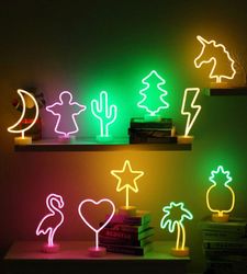 Design Neon Lamp for Home Bedroom Kids room