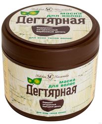 Organic Tar Birch Ecological Hair Mask Anti-Dandruff Antiseptic Itching, 300ml