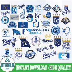 Kansas City Royals svg, Kansas City Royals svg, MLB svg, Clipart, Instant Download