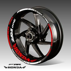 Honda CBR 900 RR decals wheel stickers motorcycle decals vtr rim stripes vinyl tape