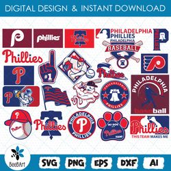 Philadelphia Phillies svg, bundle logo, svg, png, eps, dxf, Basketball Logo