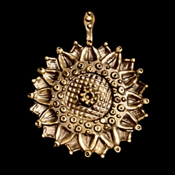 sunflower brass necklace pendant,handmade sunflower brass charm,ukrainian jewelry,sunflower women locket necklace, charm