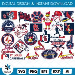 St Louis Cardinals svg, bundle logo, svg, png, eps, dxf, Basketball Logo