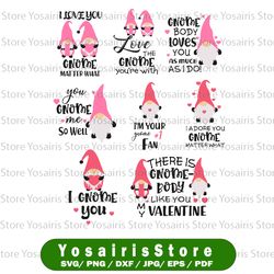 Valentine Gnome Svg, Valentines Day Svg Bundle, Valentines Svg, Funny Valentines Svg, Valentine's Day Svg, Gnome Svg