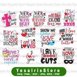 Valentine's Day SVG, Valentine's Day Bundle, Cupid svg, Love svg, design, svg cut files, cricut, silhouette