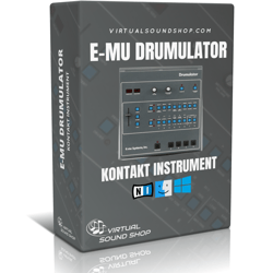 E-MU Drumulator Kontakt Library - Virtual Instrument NKI Software
