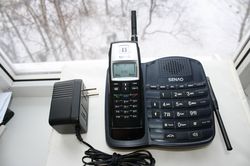 "SENAO SN-358 PLUS "-Long Range Distance Cordless Telephone Used Exellent Condition