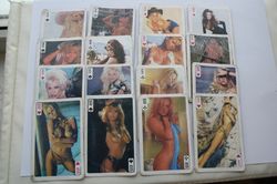 Vintage deck of  erotic playing cards,  Adult cards,vintage playing cards, cover girls, nude girls , Poker Deck, 1980s