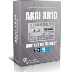 Akai XR10 Kontakt Library - Virtual Instrument NKI Software