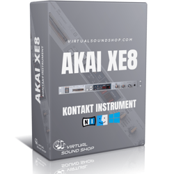 Akai XE8 Kontakt Library - Virtual Instrument NKI Software