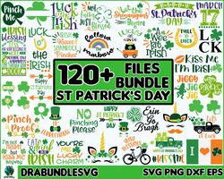 120 St Patricks Day SVG , Saint Patricks Day SVG , Irish SVG , Shamrock Svg , Lucky Svg , St Patricks Day Cut File , Quo