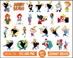 Johnny Bravo SVG, Johnny Bravo Vector, Johnny Bravo SVG Bundle, Johnny Bravo Cricut, Johnny Bravo Cut, Johnny Bravo Png,