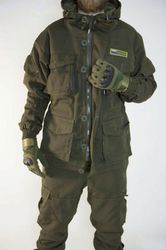 Army Surplus Airsoft Spetsnaz WWII Suit Gorka 8 Olive Fleece