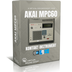 Akai MPC60 Kontakt Library - Virtual Instrument NKI Software