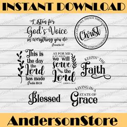 I Can Do All Things Through Christ svg - Bible Verse SVG and Cut Files for Crafters