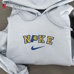 Nike Indiana Pacers Embroidered Unisex Shirt, Pacers NBA T Shirt, Basketball, NBA Embroidery Hoodie, NBA Sweatshirt