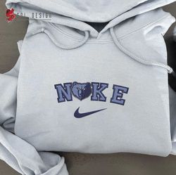 Nike Memphis Grizzlies Embroidered Unisex Shirt, NBA T Shirt, Basketball, NBA Embroidery Hoodie, NBA Sweatshirt