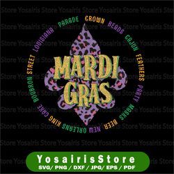 Mardi Gras Grunge Circle PNG Print File for Sublimation Or Print, Funny Mardi Gras, Fat Tuesday, Cajun