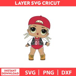 Bonecas LOL Supprise Series Doll Of The LOL Svg, Png, Dxf Digital File.