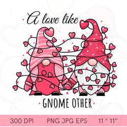 Valentine gnome PNG, Valentines day quotes, Valentine gnome Sublimation, Valentine gnomes for sale, Digital Download