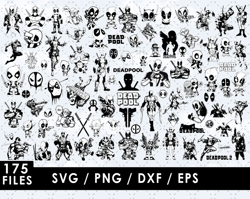 Deadpool SVG Files Deadpool SVG Cut Files Deadpool PNG Deadpool Cricut Files Deadpool Layered Svg Deadpool Clipart Image