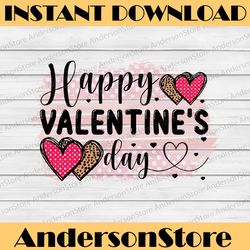 Happy Valentines Day PNG file, Happy Valentines Day cut file, Hand Lettered Valentine PNG, ribbon banner, Valentines Day