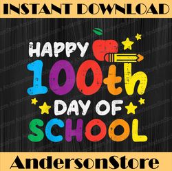 Happy 100th Day Of Kindergarten Owl PNG Teacher Student Kid PNG