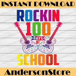 Rockin 100 Days of School - 100th Day of School PNG