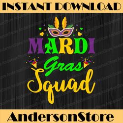 Mardi Gras Squad Funny Mardi Gras Squad Party Mardi Gras Festival, Louisiana Party, Happy Mardi Gras PNG
