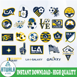 mls logo la galaxy, la galaxy svg, vector la galaxy, clipart la galaxy, football kit la galaxy, svg, dxf, png, soccer