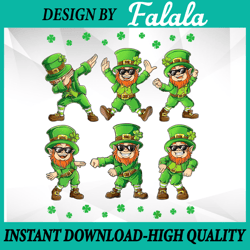 Dancing Leprechauns St Patrick's Day PNG, Happy Leprechaun Elf Png, Patrick Day Png, Digital download