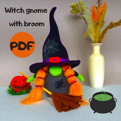 witch gnome pattern pdf