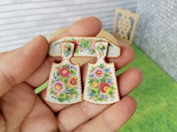 puppet miniature. a set of boards for the doll's kitchen. 1:12. handmade.