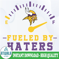 Fueled By Haters Vikings SVG and PNG Files