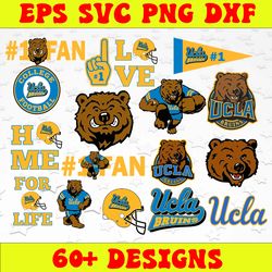 Bundle 17 Files UCLA Bruins Nation Football Team svg, UCLA Bruins Nation svg, N C A A Teams svg, N C A A Svg, Png, Dxf