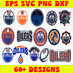 Bundle 15 Files Edmonton Oilers Hockey Team Svg, Edmonton Oilers svg, NHL Svg, NHL Svg, Png, Dxf, Eps, Instant Download