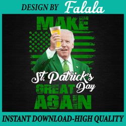 St Patricks Day PNG, Irish Lucky American Flag Png, Shamrock President Png, Patrick Day Png, Digital download