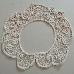 Collar knitted handmade