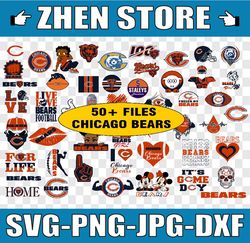 Chicago Bears Svg Bundle,  NFL teams svg, NFL svg, Football Teams svg Digital Download